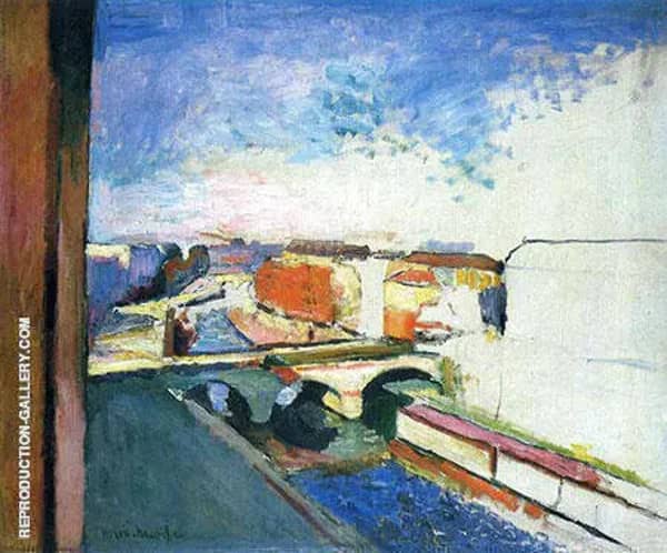 Pont Saint Michel 1900 by Henri Matisse | Oil Painting Reproduction