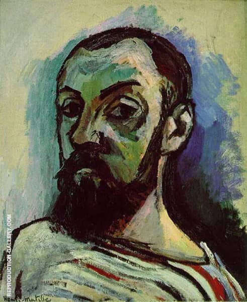 Self Portrait 1906 by Henri Matisse | Oil Painting Reproduction