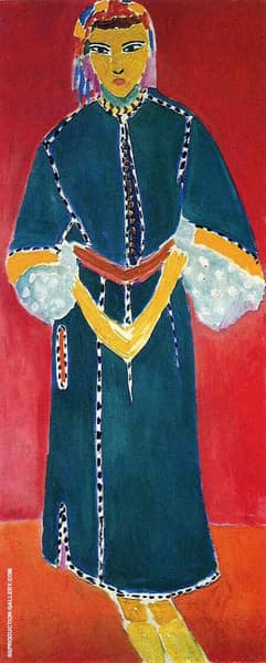 Zorah Standing 1912 by Henri Matisse | Oil Painting Reproduction