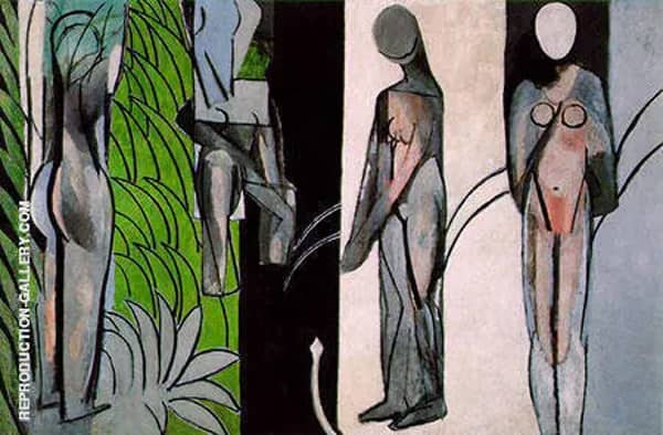 Bathers by a River 1916 by Henri Matisse | Oil Painting Reproduction