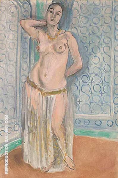 Odalisque or The White Slave by Henri Matisse | Oil Painting Reproduction