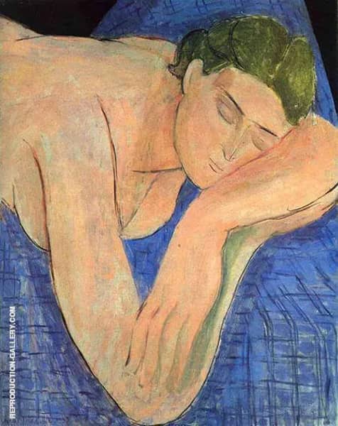 The Dream 1935 by Henri Matisse | Oil Painting Reproduction