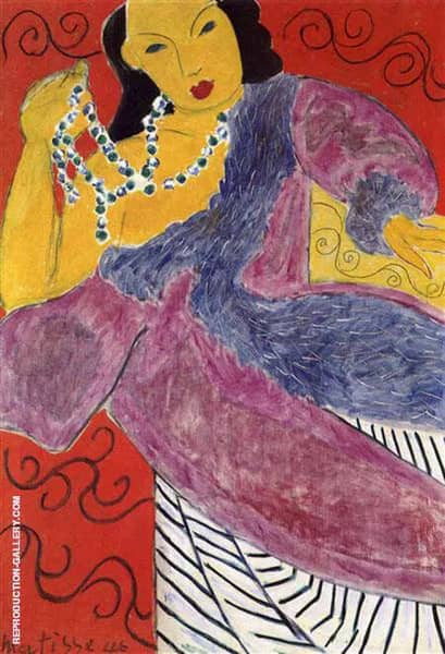 Asia 1946 by Henri Matisse | Oil Painting Reproduction