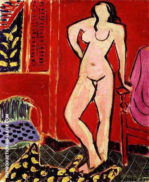 Standing Nude 1947 by Henri Matisse | Oil Painting Reproduction