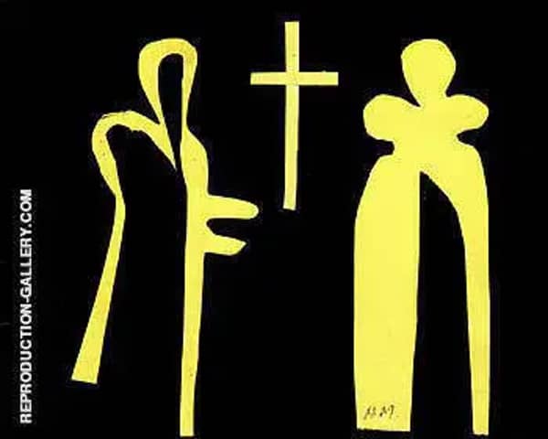 Study for the Tabernacle of the Chapelle du Rosaire 1950 | Oil Painting Reproduction