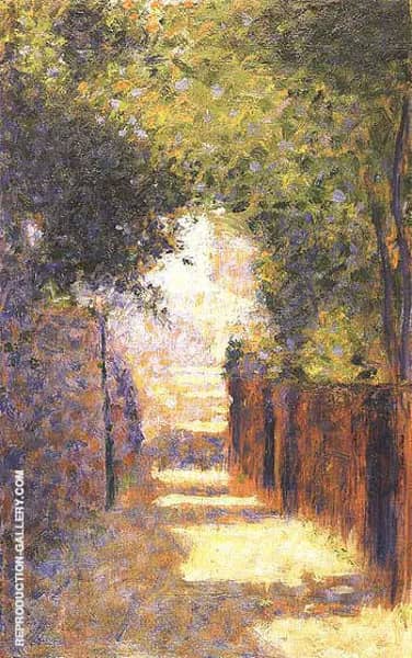 Rue St Vincent Montmartre in Spring 1884 | Oil Painting Reproduction