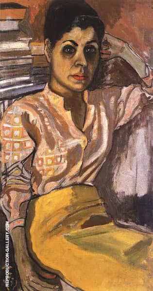 Mimi 1955 by Alice Neel | Oil Painting Reproduction