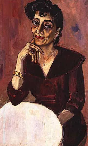 Elsie Rubin 1958 by Alice Neel | Oil Painting Reproduction