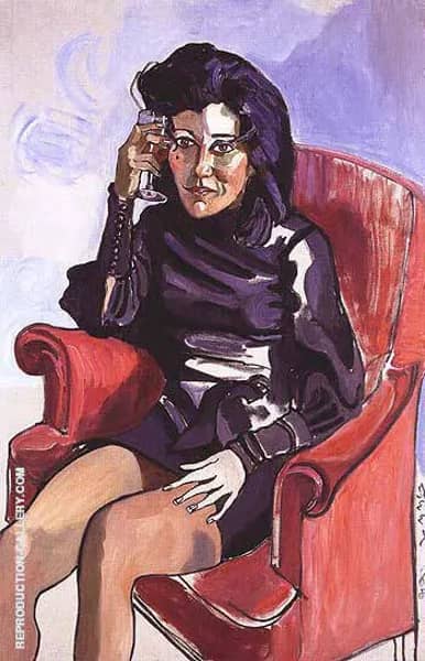 Marilyn Rabinowich 1968 by Alice Neel | Oil Painting Reproduction