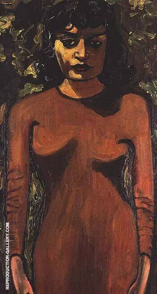 Dick Bagiey's Girlfriend 1946 by Alice Neel | Oil Painting Reproduction