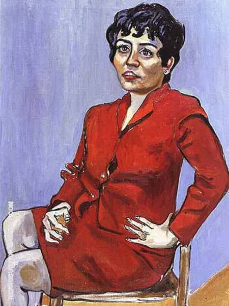 Geza's Wife 1964 by Alice Neel | Oil Painting Reproduction