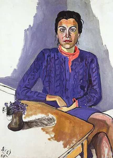 Nancy 1968 by Alice Neel | Oil Painting Reproduction