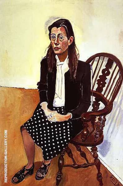 Nancy 1981 by Alice Neel | Oil Painting Reproduction