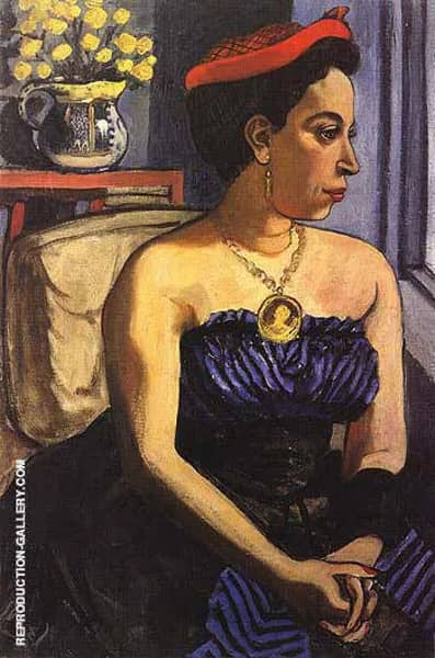 Alice Childress 1950 by Alice Neel | Oil Painting Reproduction