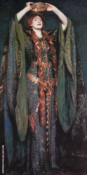 Ellen Terry as Lady Macbeth 1889 | Oil Painting Reproduction