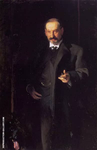 Asher Wertheimer 1898 by John Singer Sargent | Oil Painting Reproduction