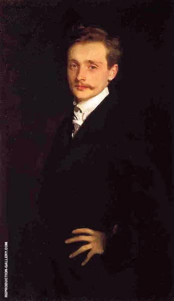 Leon Delafosse 1893 by John Singer Sargent | Oil Painting Reproduction
