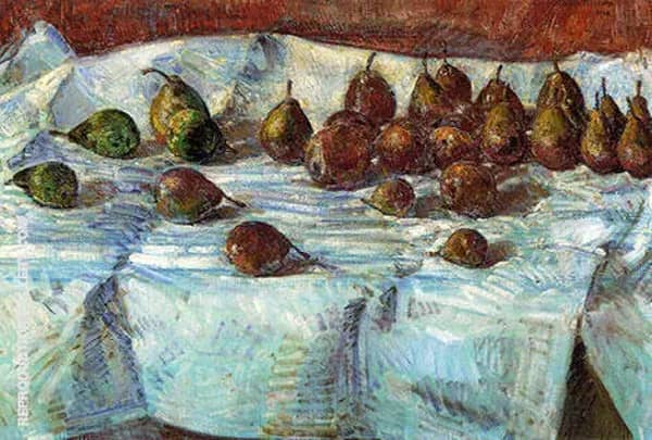 Winter Sickle Pears 1918 by Childe Hassam | Oil Painting Reproduction