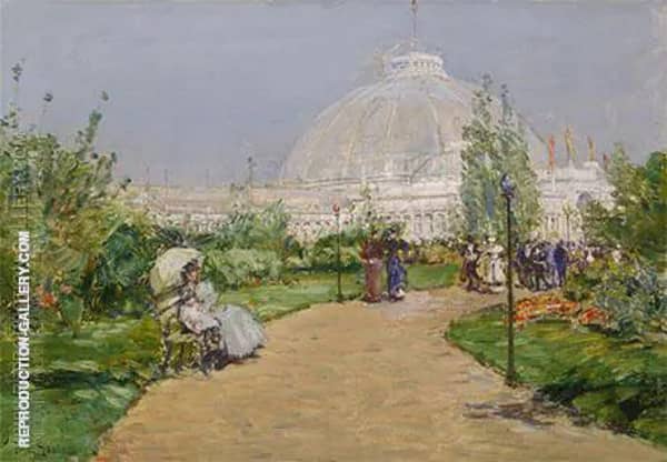 Horticulture Building World's Columbian Exposition Chicago 1893 | Oil Painting Reproduction