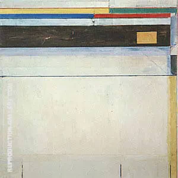 Ocean Park No.121, 1980 by Richard Diebenkorn | Oil Painting Reproduction