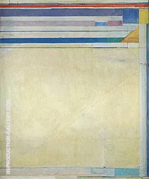 Ocean Park No.123, 1980 by Richard Diebenkorn | Oil Painting Reproduction