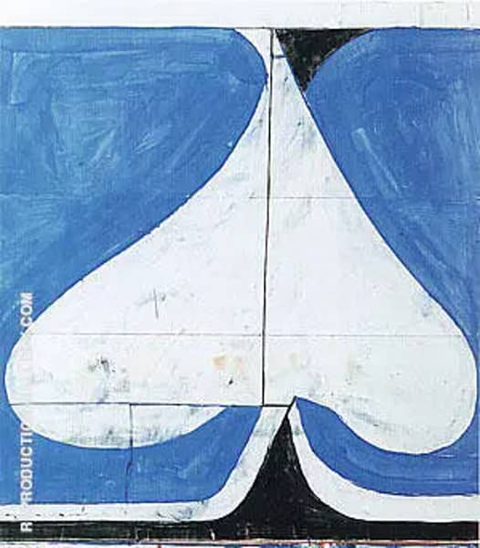 Untitled #14, 1981 by Richard Diebenkorn | Oil Painting Reproduction
