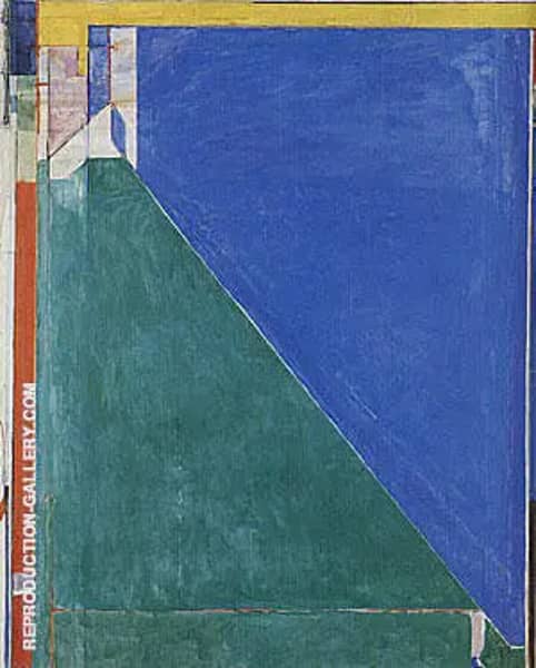 Ocean Park No.140, 1985 by Richard Diebenkorn | Oil Painting Reproduction