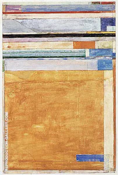 Untitled No.12, 1989-91 by Richard Diebenkorn | Oil Painting Reproduction