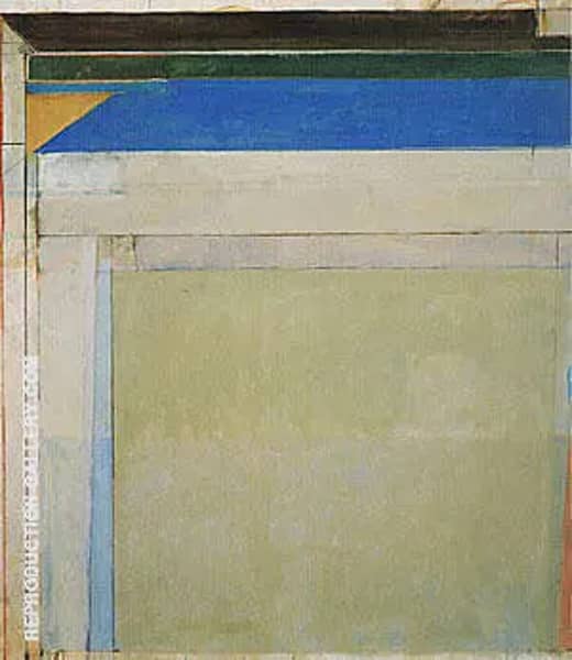 Ocean Park No.98, 1977 by Richard Diebenkorn | Oil Painting Reproduction