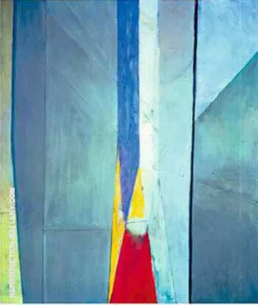 Ocean Park 10 by Richard Diebenkorn | Oil Painting Reproduction