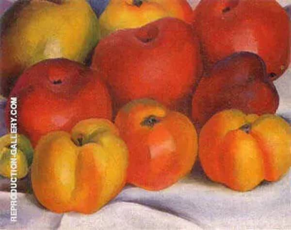 Apple Family -2 1920 by Georgia O'Keeffe | Oil Painting Reproduction