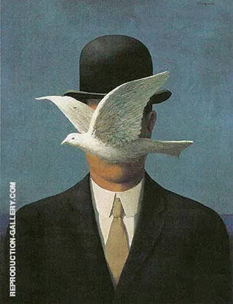 The Man in the Bowler Hat 1965 | Oil Painting Reproduction