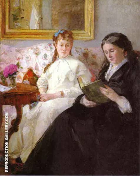 The Mother and Sister of the Artist 1869 | Oil Painting Reproduction