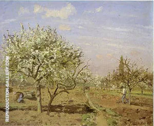 Orchard in Bloom Louveciennes | Oil Painting Reproduction