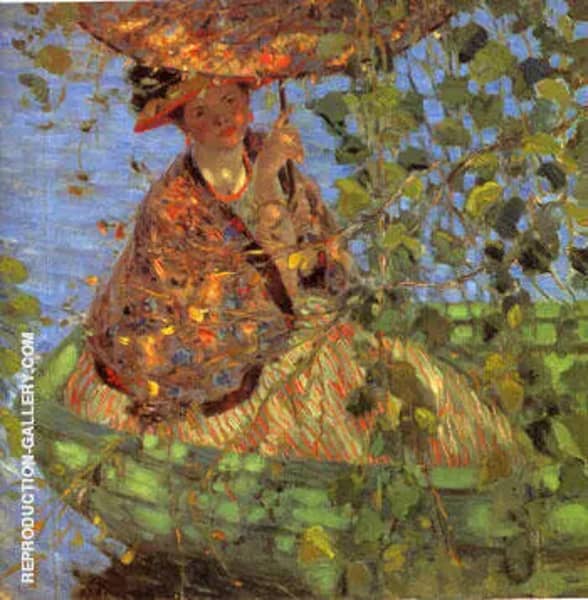 Through the Vines 1908 | Oil Painting Reproduction