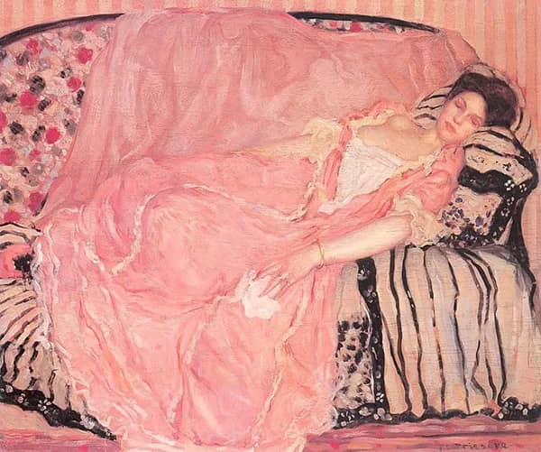 Portrait of madame Gely On the Couch | Oil Painting Reproduction