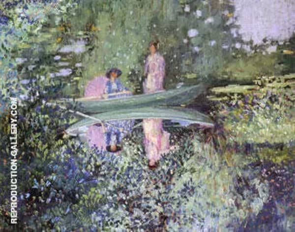 Gray Day on the River 1909 | Oil Painting Reproduction