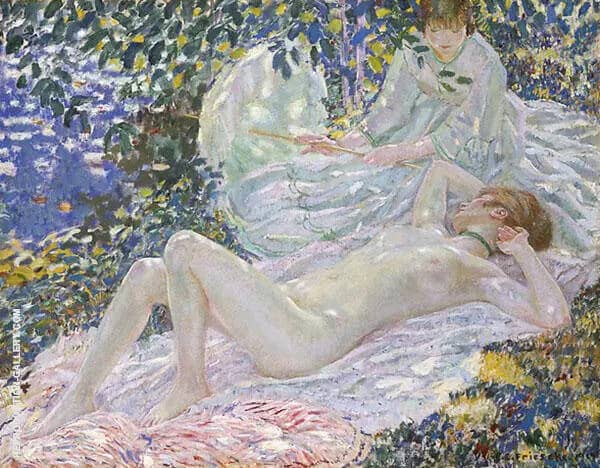 Summer 1914 by Frederick Carl Frieseke | Oil Painting Reproduction