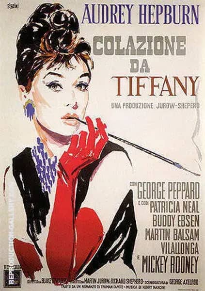 BREAKFAST AT TIFFANYS COLAZIONE DA TIFFANY | Oil Painting Reproduction