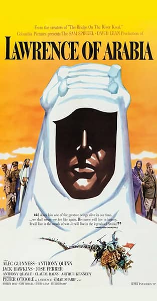 LAWRENCE OF ARABIA 1962 | Oil Painting Reproduction