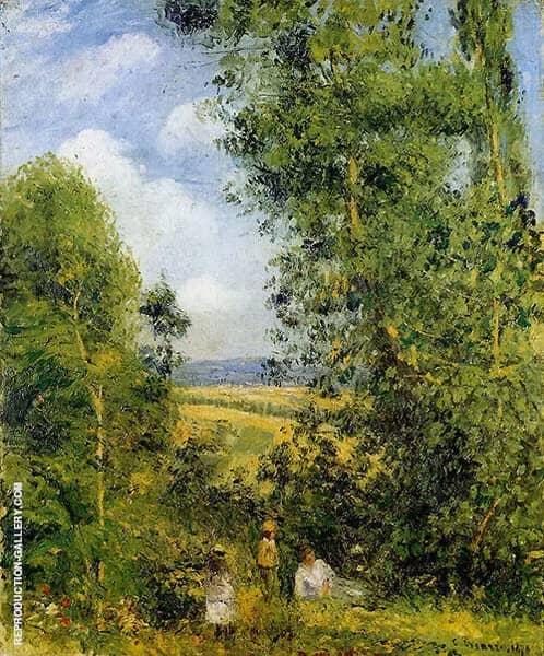 Resting in the Woods Pointoise 1878 | Oil Painting Reproduction