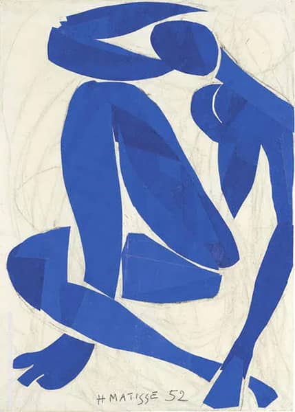 Blue Nude IV by Henri Matisse | Oil Painting Reproduction