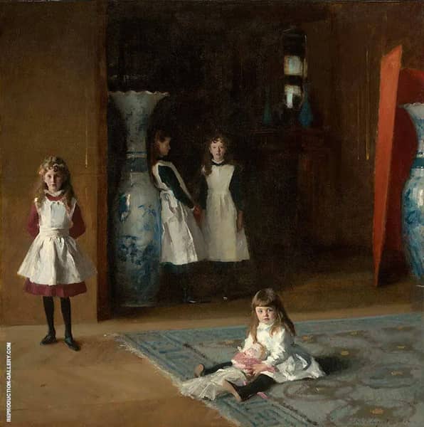 The Daughters of Edward Darley Boit 1882 | Oil Painting Reproduction