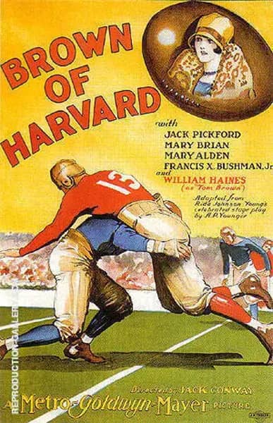 Brown Of Harvard, 1926 | Oil Painting Reproduction
