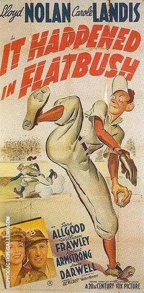 It Happened In Flatbush, 1942 | Oil Painting Reproduction