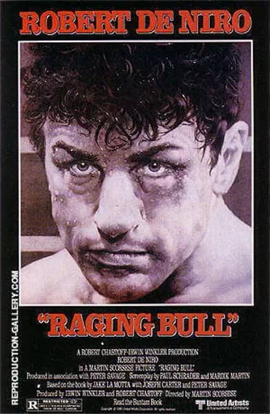 RAGING BULL, 1980 by Sporting-Movie-Posters | Oil Painting Reproduction