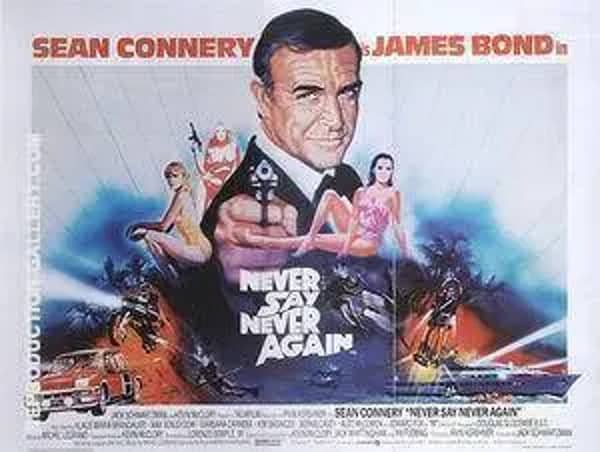 Never Say Never Again 1984 | Oil Painting Reproduction