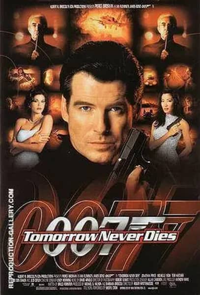 Tomorrow Never Dies by James-Bond-007-Posters | Oil Painting Reproduction