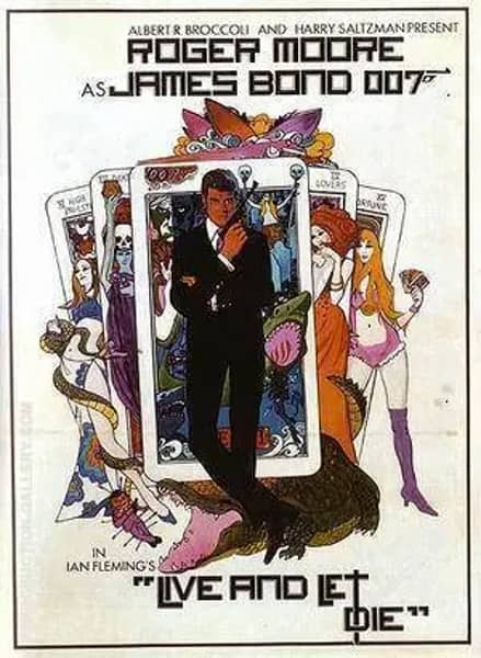 Live And Let Die II by James-Bond-007-Posters | Oil Painting Reproduction
