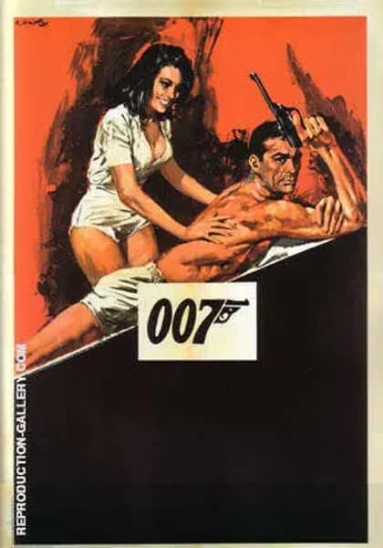 Thunderball III by James-Bond-007-Posters | Oil Painting Reproduction